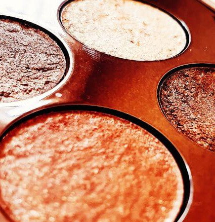 Trying out Roen's 75° Warm Eye Shadow Palette