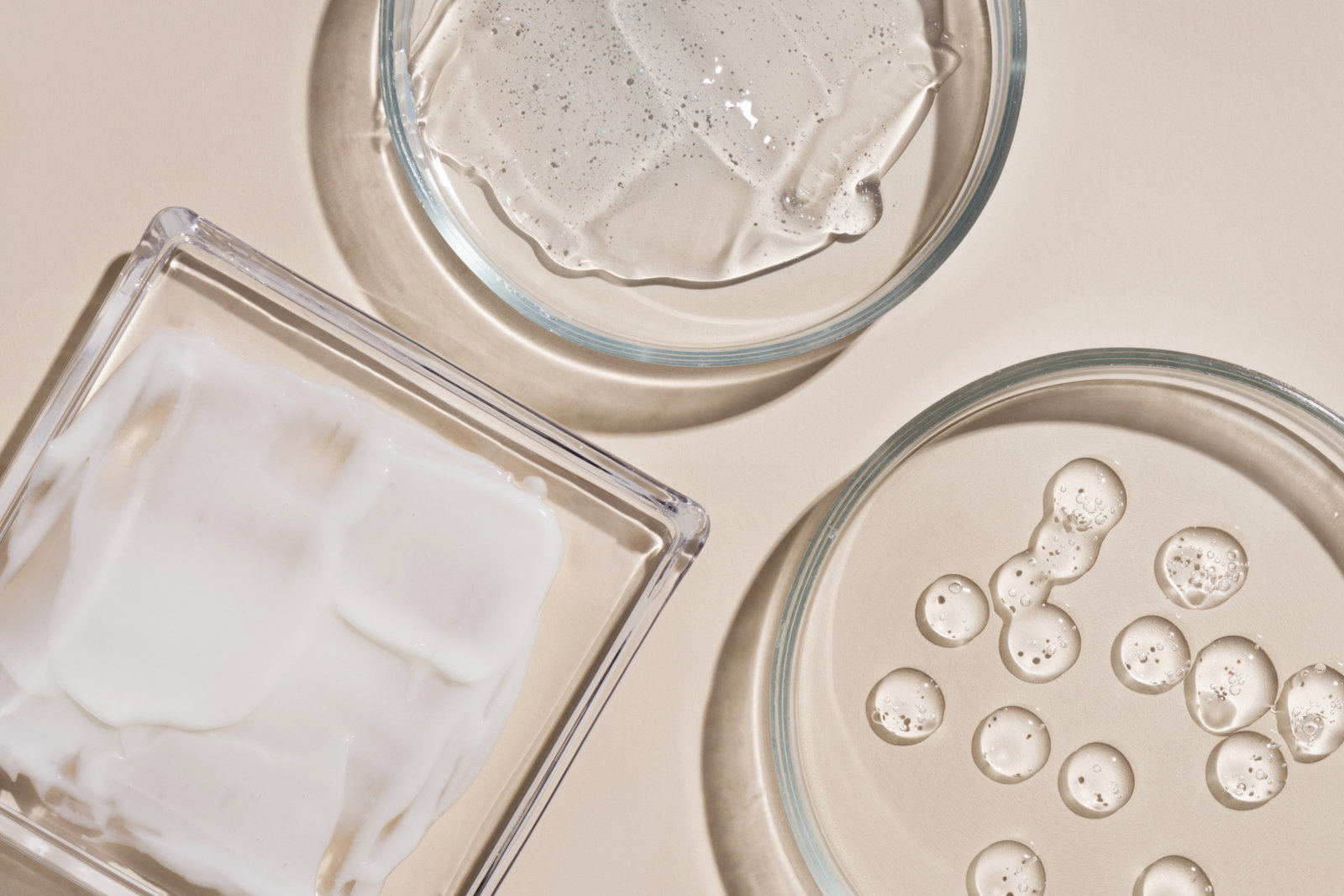 Skincare products showing how to tackle acne scars