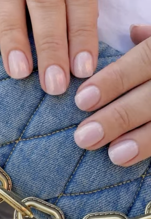Simple pink with a hint of sparkle | Live That Glow Simple pink with a hint of sparkle