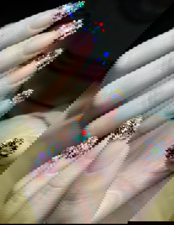 long almond nails | Live That Glow long almond nails