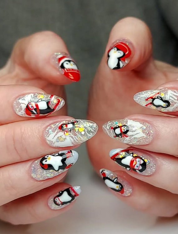 christmas nails