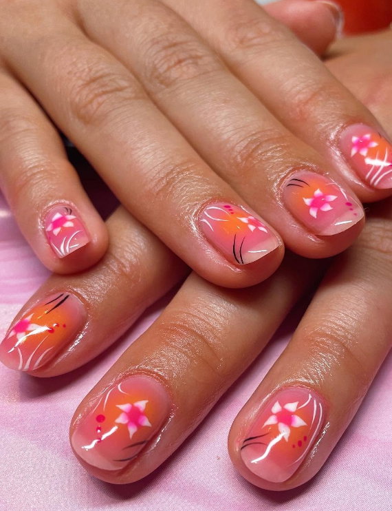 Screenshot 2024-10-25 141409 | Live That Glow barbie pink ombre nails