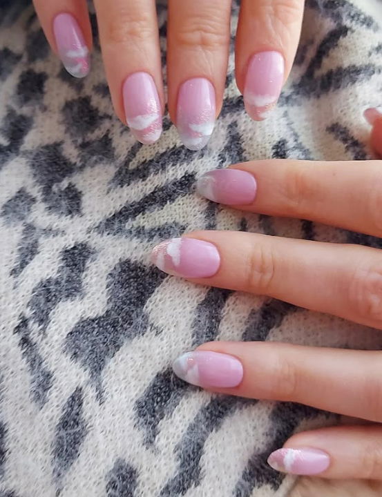 pink cloud nails