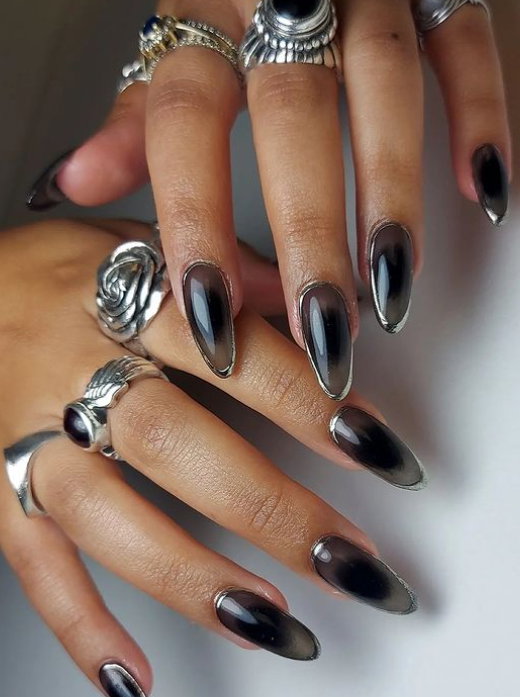 long almond nails