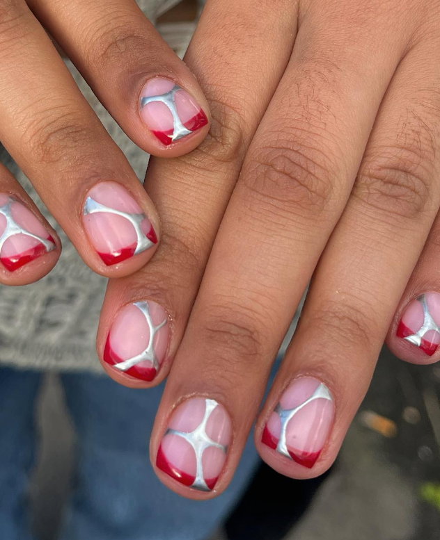 square nail design