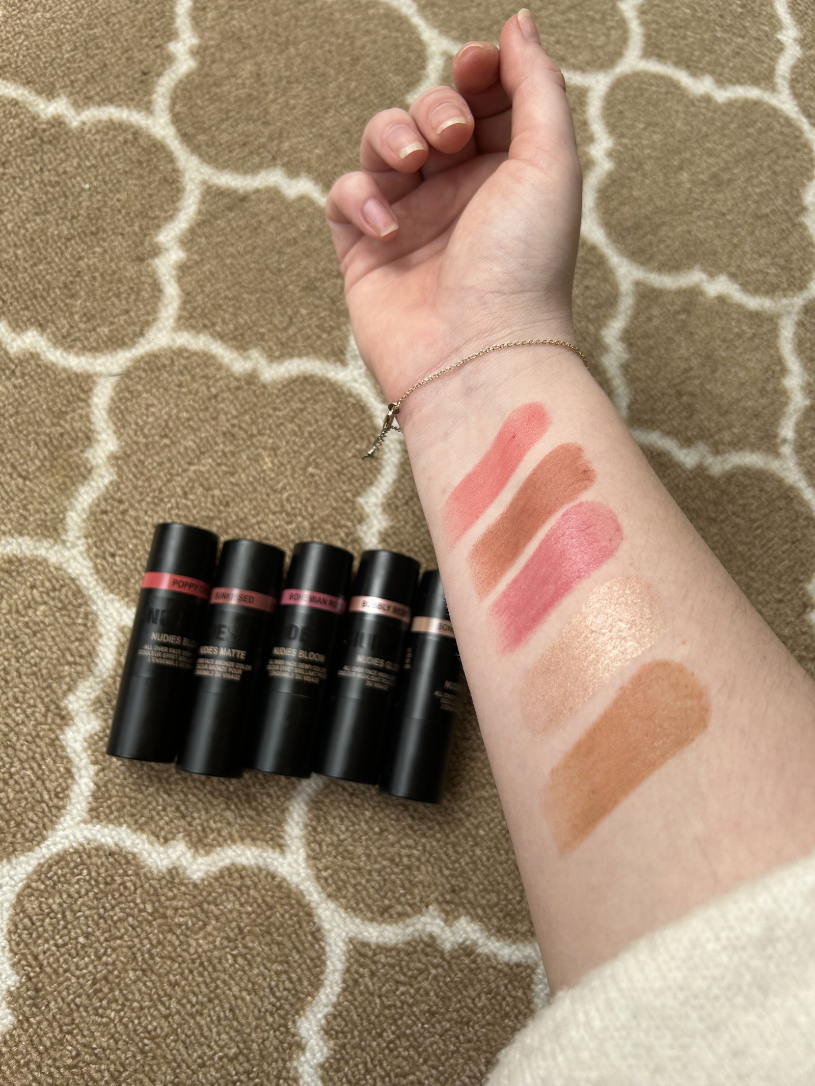 L-R_Poppy_Girl_Sunkissed_Bohemian_Rose_Bubbly_Bebe_Bondi_Belle_ | Live That Glow