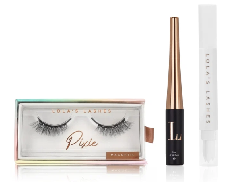 Lola’s Lashes Pixie magnetic lashes with magnetic eyeliner and corrector pen