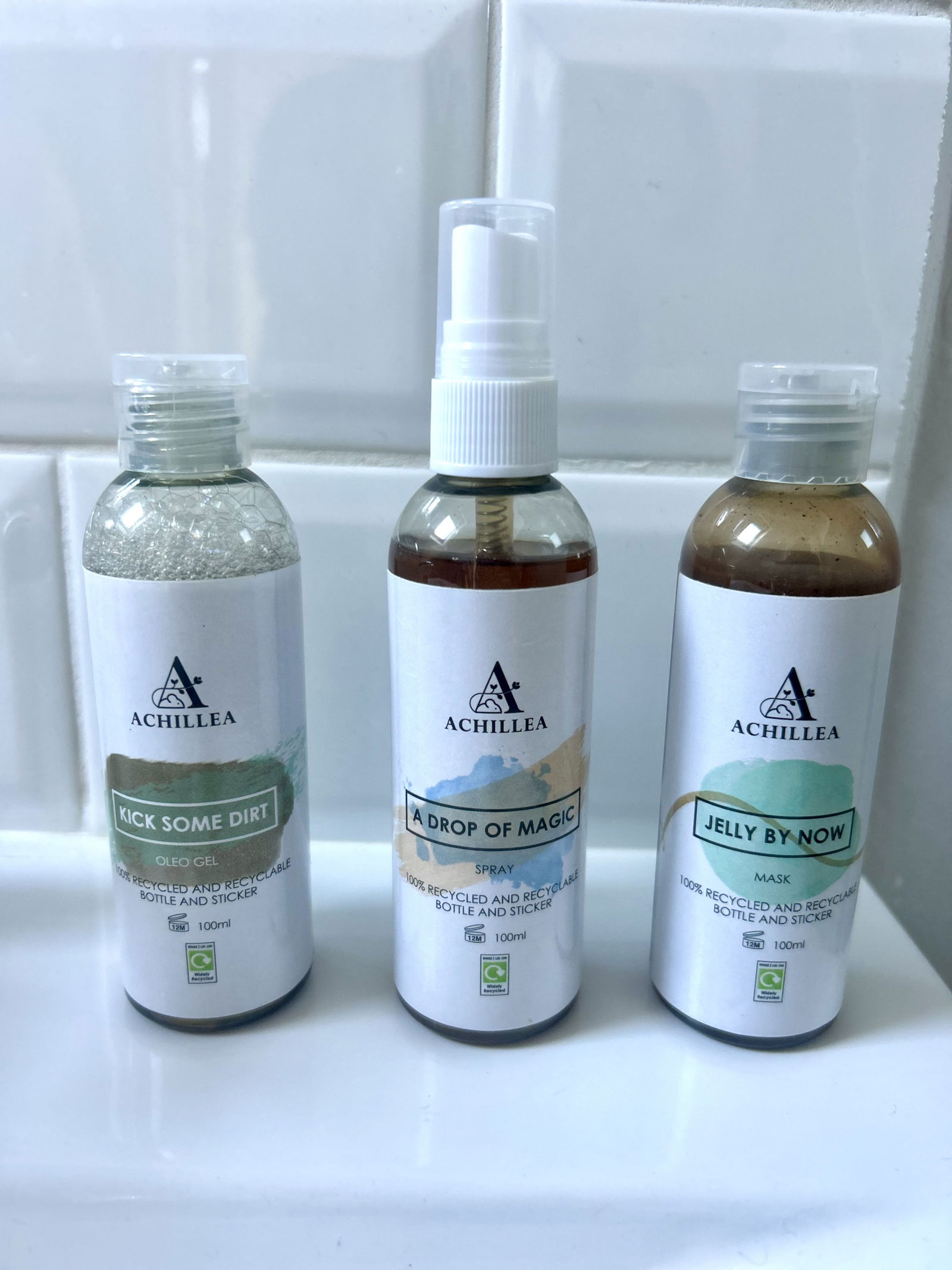 Achillea Beauty range of products