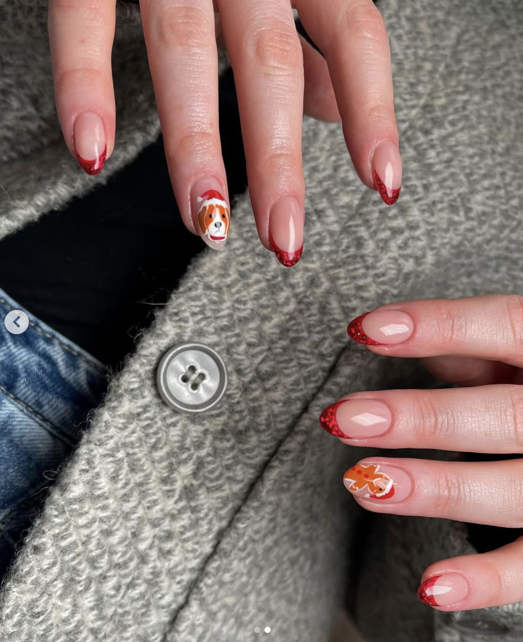 Gingerbread and dogs nails