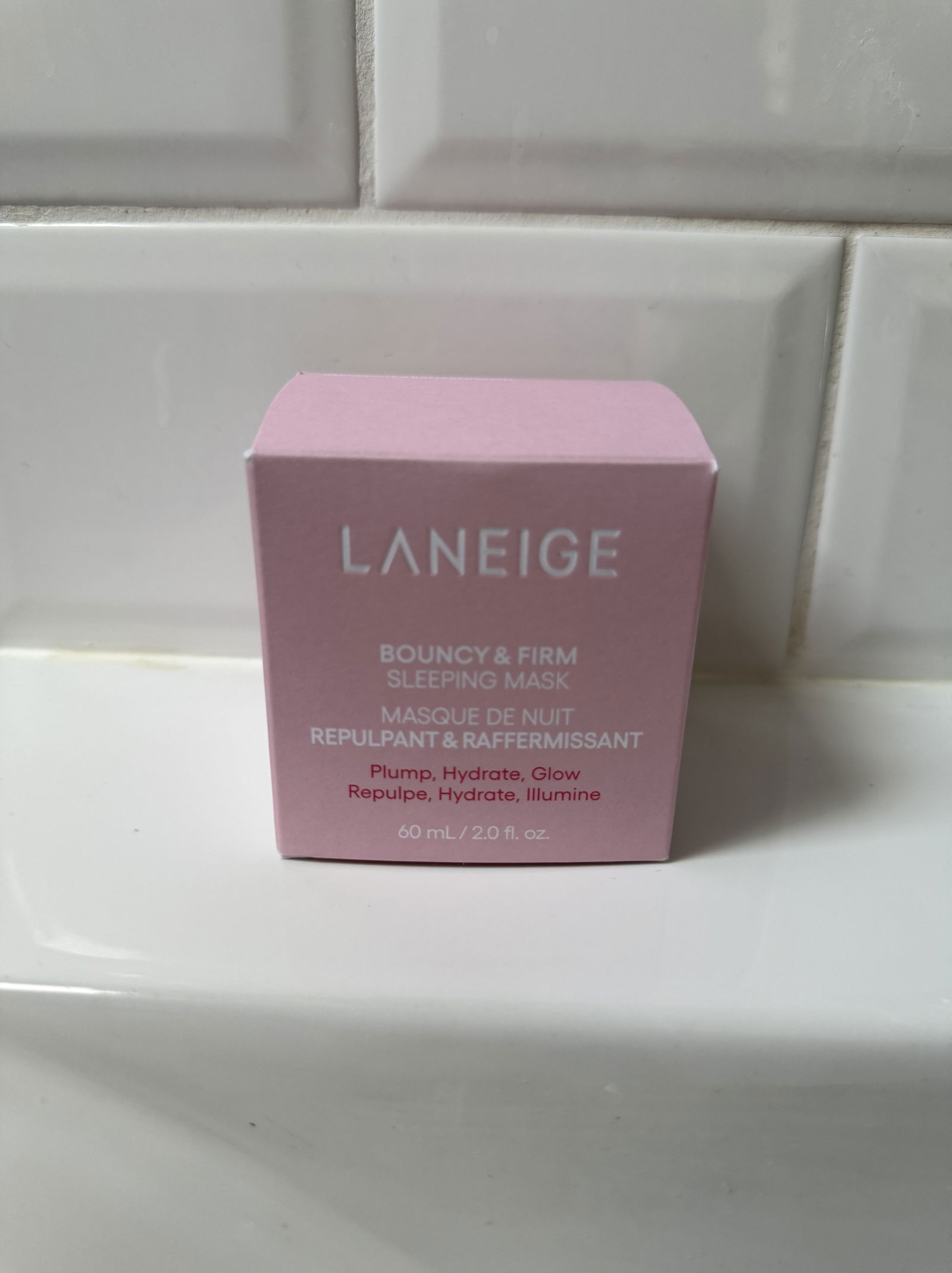 Laneige Bouncy & Firm Sleeping Mask box