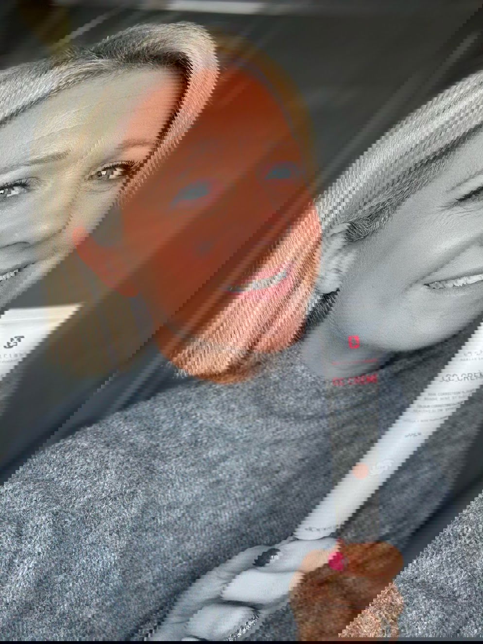 Erborian CC Cream results on skin