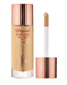 Charlotte Tilbury Hollywood Flawless Filter bottle with rose?gold cap and doe?foot applicator