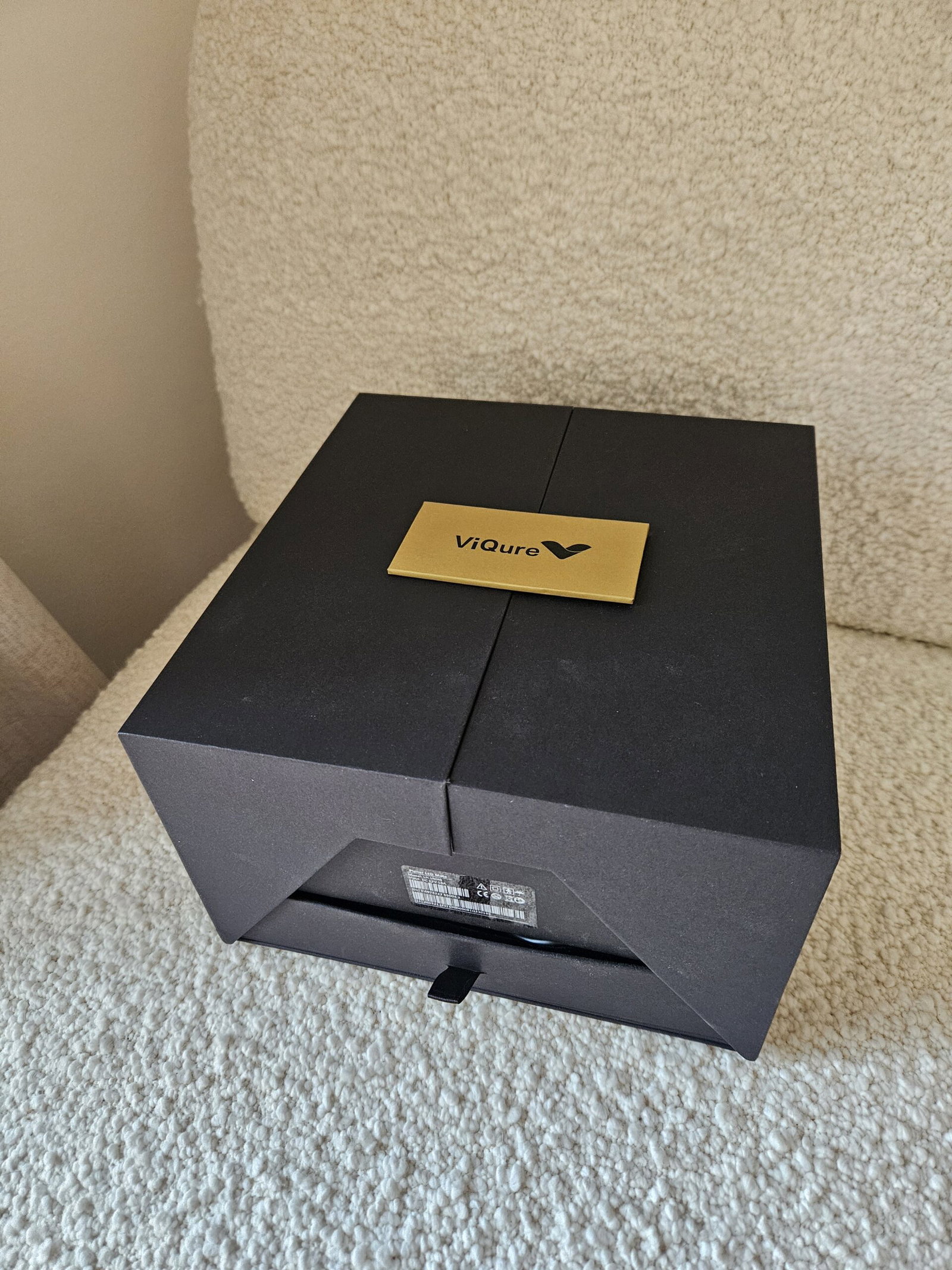 ViQure S-LD Hair Removal Device luxury presentation box before opening