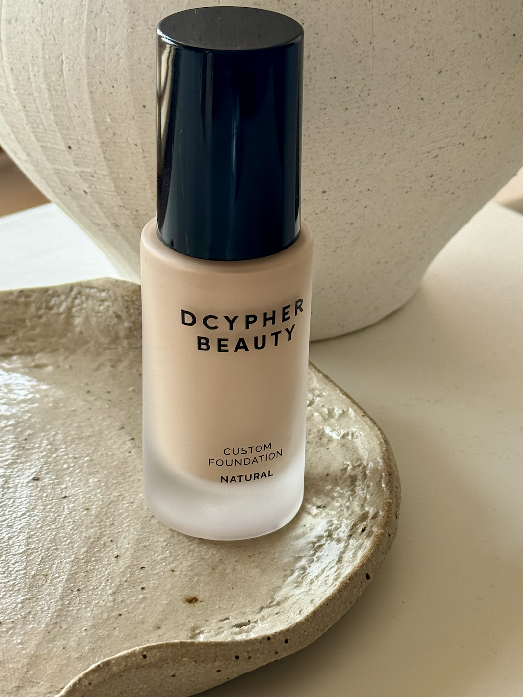 DCYPHER Natural Custom Foundation bottle