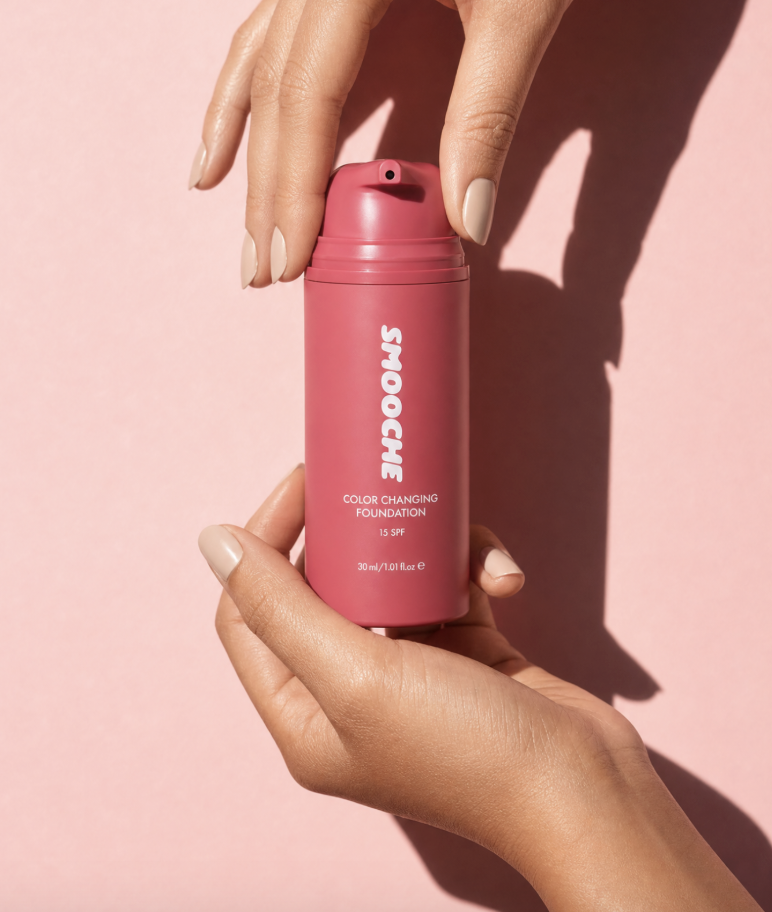 Smooche Color Changing Foundation for fair to medium skin tones