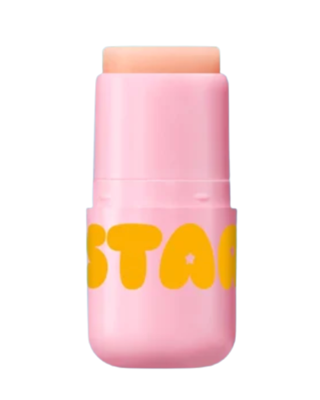 Starface pink and orange fruity lip balm for a simple tween skincare routine